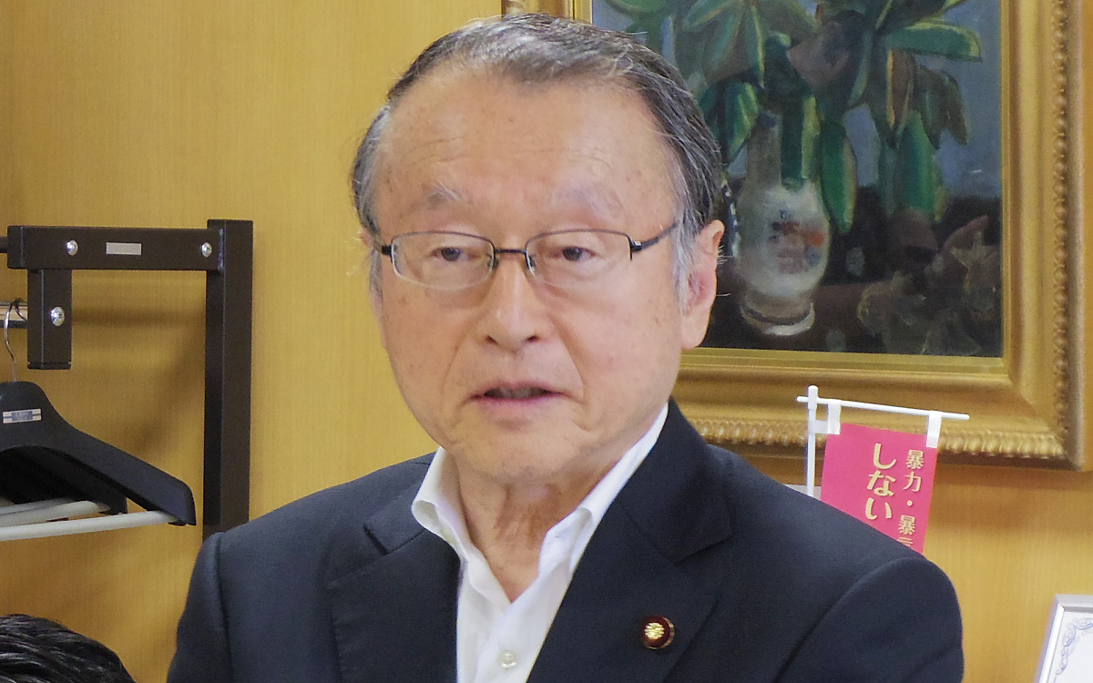 元・文部科学大臣 中川正春氏