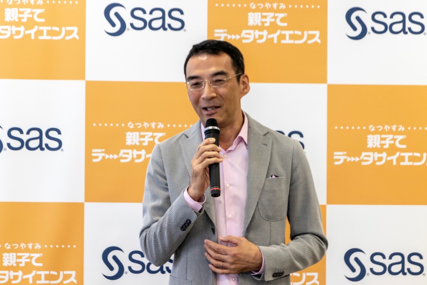 SASジャパン代表取締役社長兼SAS Institute Inc.副社長日本韓国地域統括 堀田徹哉氏