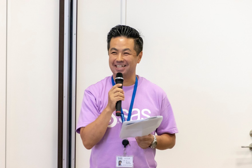 SASジャパン執行役員統括本部長営業第二統括本部 松田博文氏