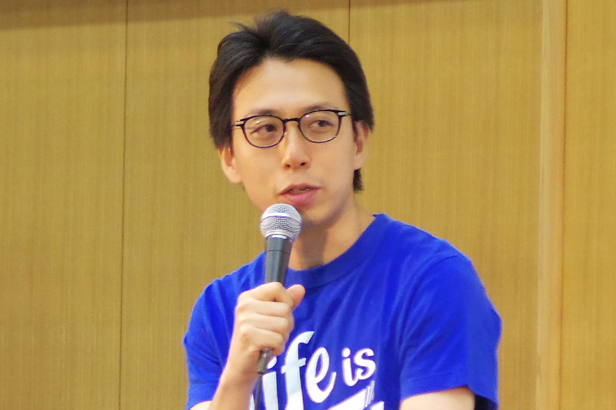 ライフイズテック株式会社 取締役、NPO法人ライフイズテック・オーグ 理事・事務局長 讃井康智氏
