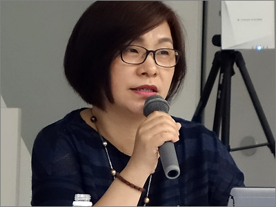 KERIS 未来教育研究部長 KIM JIN SOOK氏