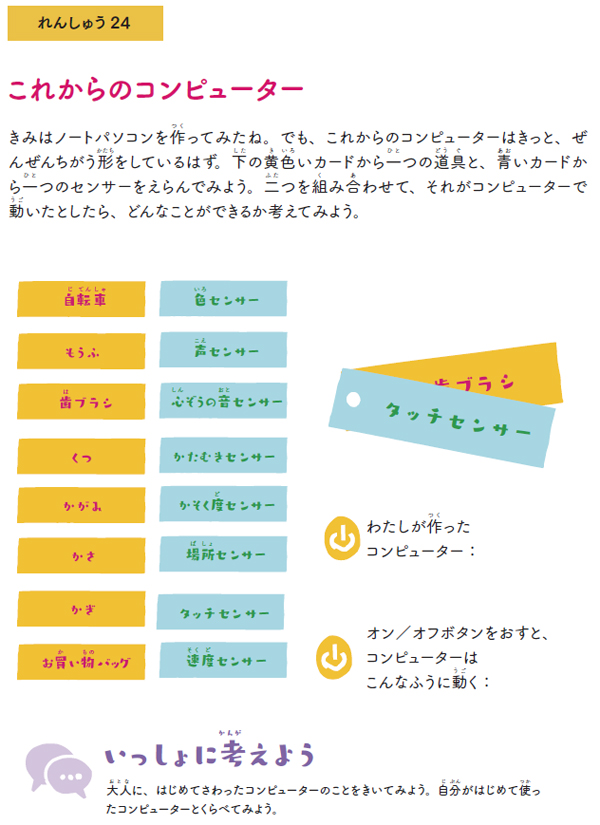 れんしゅう24「これからのコンピューター」 れんしゅう24「これからのコンピューター」