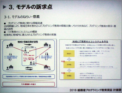 児童、メンター、企業のエコシステムをつくる