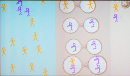 Viscuitを用いて風邪が感染する様子を表現