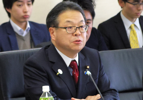 経済産業大臣 世耕弘成氏
