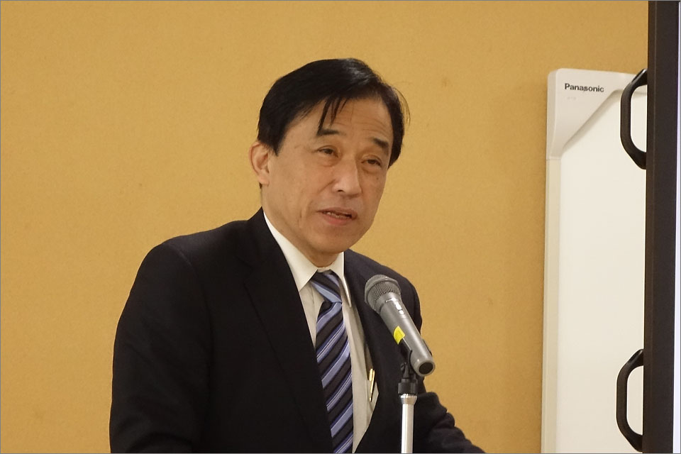 多久市長 横尾俊彦氏