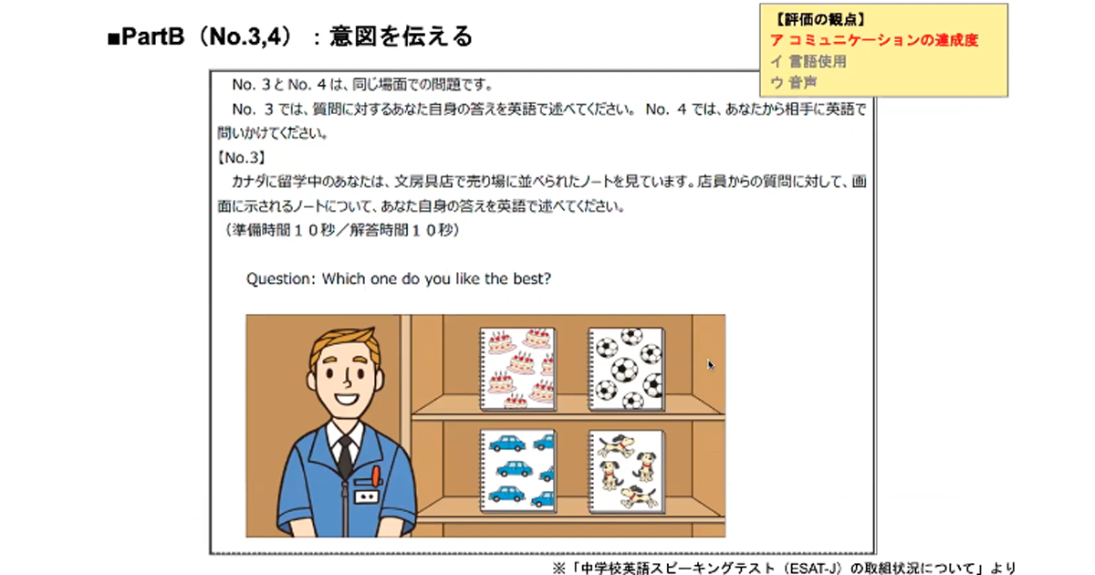 学習塾関係者なら押さえておきたい、「中学校英語スピーキングテスト