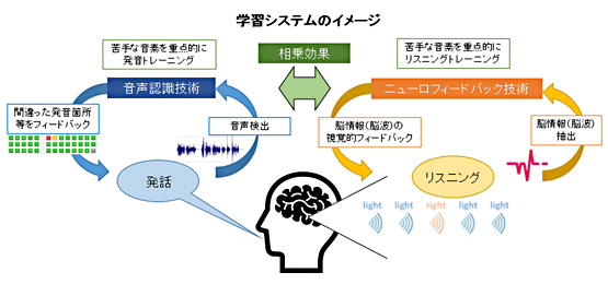 学習システムのイメージ